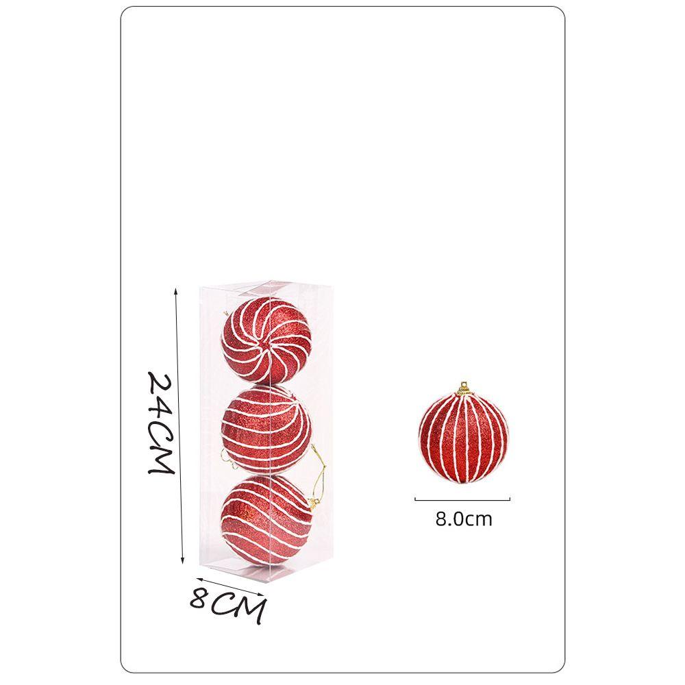 GOGOUP Quả Châu Trang Trí Cây Thông Giáng Sinh Năm Mới