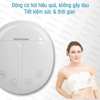 Máy hút sữa điện đôi Real Bubee