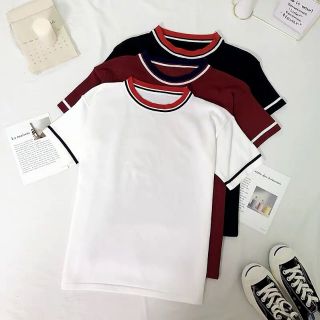 Áo len cổ tròn Quảng Châu