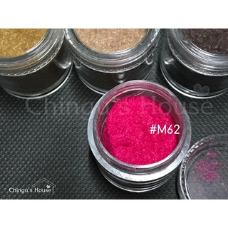 Bột Nhung Trang Trí Móng [Nhắn tin để chọn màu bột]
