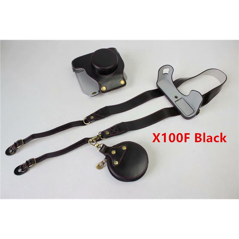 Bao Da PU Sang Trọng Cho Máy Ảnh Fujifilm Fuji X100 X100S X100T X100V X100F XA5 XA7 XA20 XT100 XT200 XT10 XT1 XF10 XS10