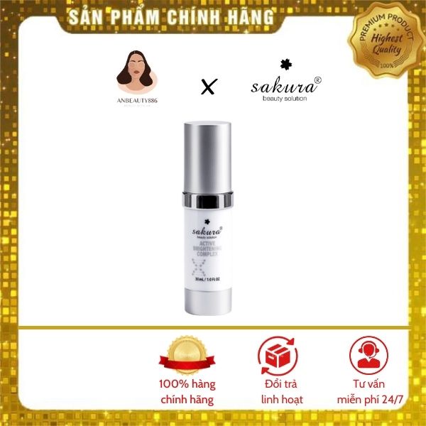 Enzyme giảm nám dưỡng trắng da Sakura Active Brightening Complex