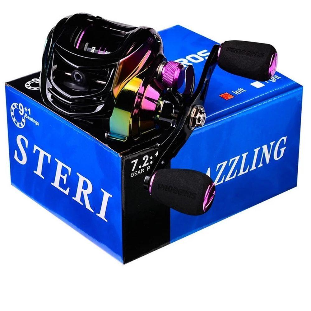 Máy Câu Cá Tốc Độ Cao Màu Sắc Sặc Sỡ 22LB Max 7.2: 1