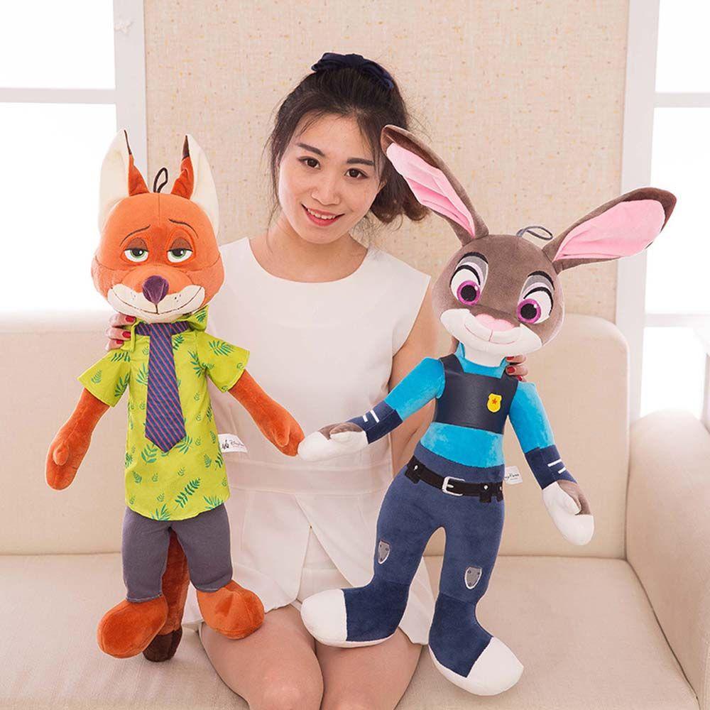 Đồ chơi nhồi bông Hình Thỏ Judy Hopps Mềm Mại Dành Cho Bé