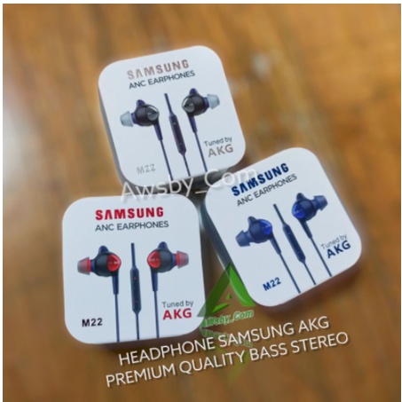 Tai Nghe Siêu Bass Cho SAMSUNG AKG SAMSUNG M22 Jack 3.5 Nhiều Màu Sắc - BẢO HÀNH ĐỔI MỚI