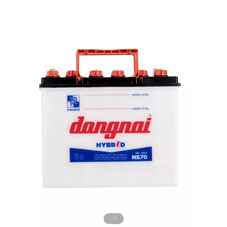 Bình ắc quy 12v Hybrid đồng nai NS70 | 12V - 65ah