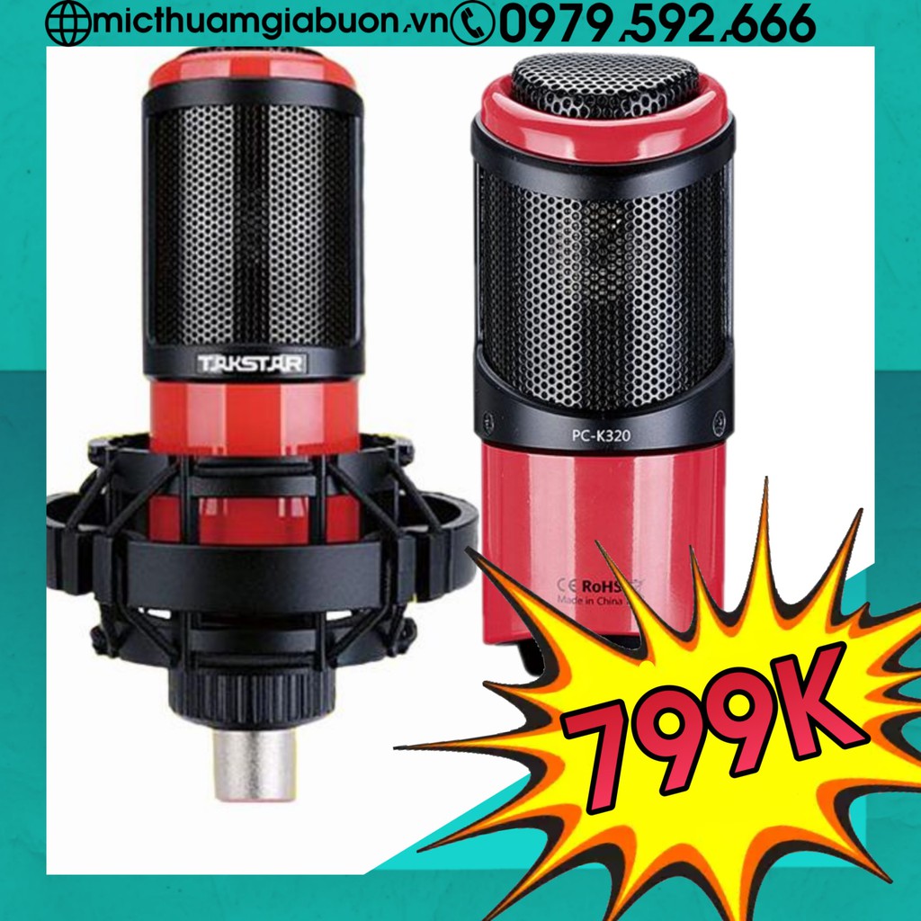 MICRO THU ÂM TAKSTAR PC-K320