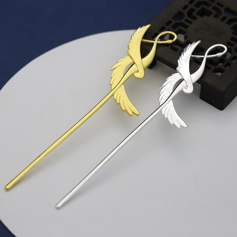 Trâm Cài Tóc Lông Vũ Thời Trang Cho Cô Dâu