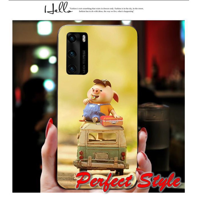 Ốp lưng dẻo TPU Vsmart Star 5 / Live 4 / Live / Joy 4 in hình 3D Heo cute