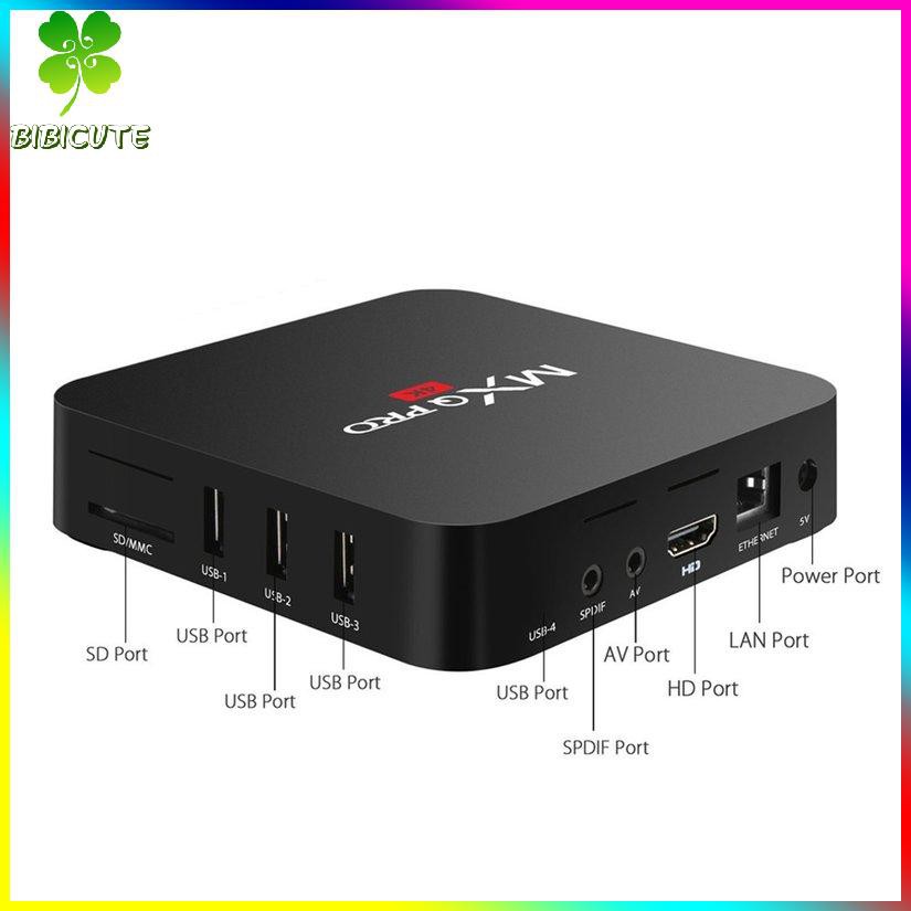 Bộ Tv Box Mxq Pro Android 7.1 Rk3229 Chip 1 + 8g 4k Hd Và Phụ Kiện