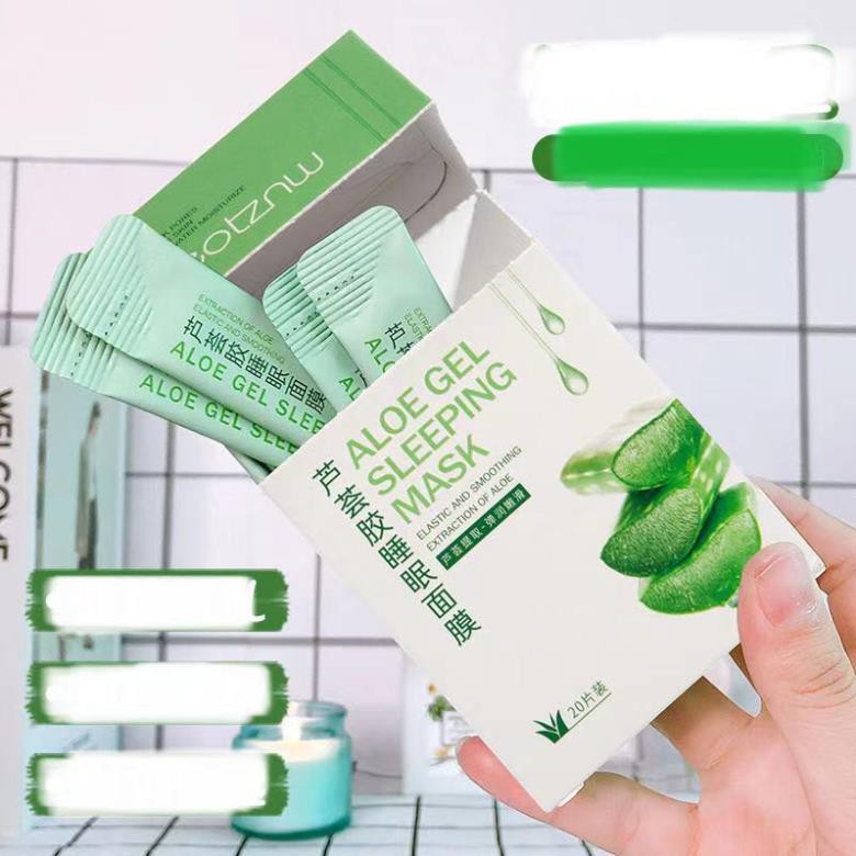 Mặt nạ ngủ FEOTZNW nội địa Trung NHA ĐAM dưỡng trắng cấp ẩm | Thế Giới Skin Care