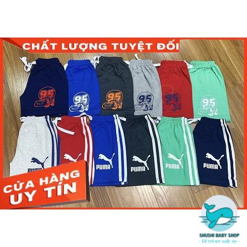 Quần Đùi Cotton Bé Trai Vải Xuất Dư Mềm Mại