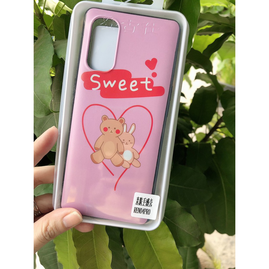 ỐP LƯNG HÌNH CUTE ĐIỆN THOẠI OPPO RENO4 PRO