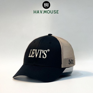Mũ lưỡi trai Levis phối lưới Free size cao cấp dành cho cả nam và nữ