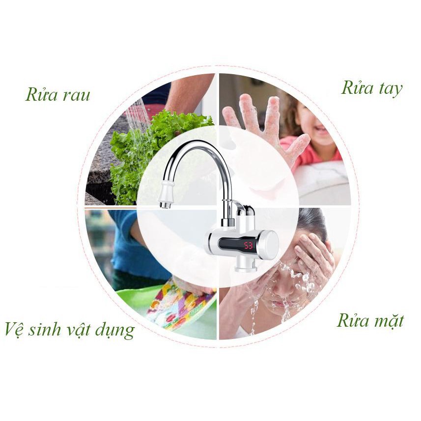 Máy/vòi nước nóng trực tiếp tại vòi RX-001( Hàng Chất Lượng Cao)