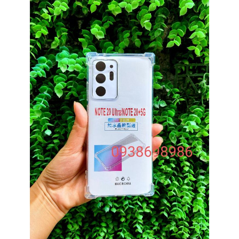 ốp lưng bảo vệ camera samsung note 20 / note 20 ultra chống sốc 4 góc