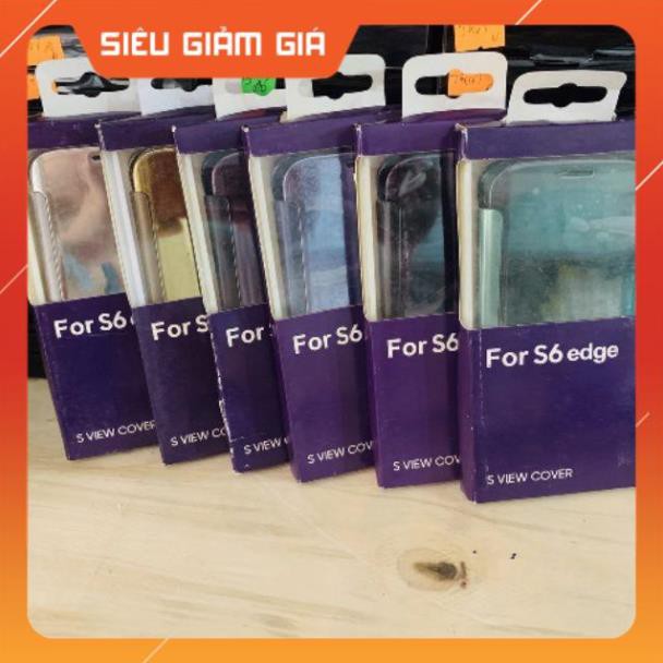 Bao da Sview cover cho Samsung S6 edge