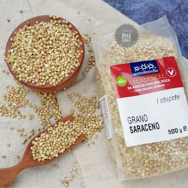 [Mã BMBAU50 giảm 7% đơn 99K] Hạt Kiều Mạch Hữu Cơ Organic Buckwheat Sottolestelle 500g