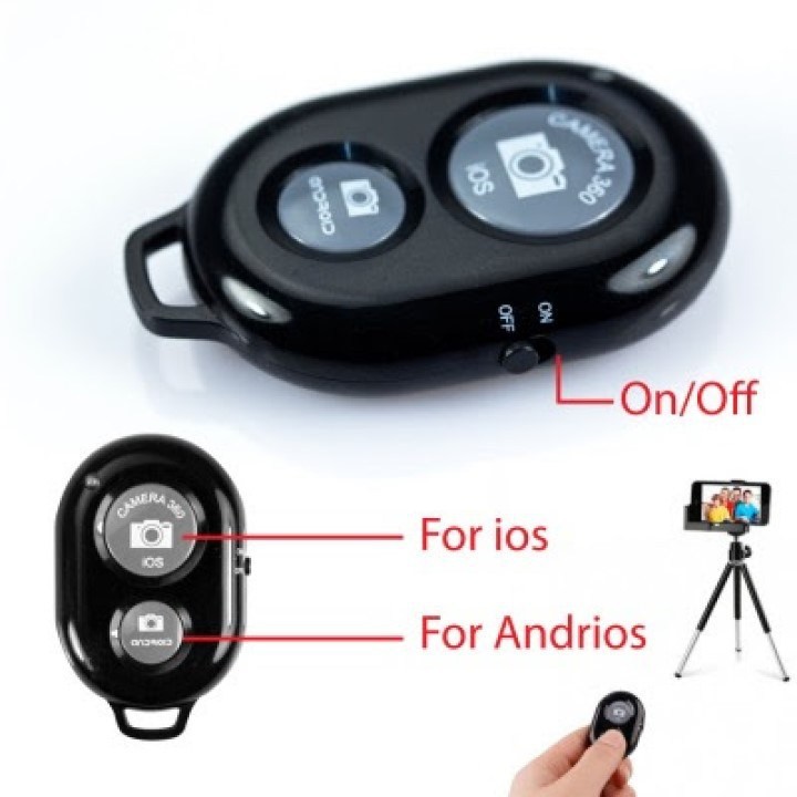 Remote bluetooth điều khiển chụp hình smartphone từ xa