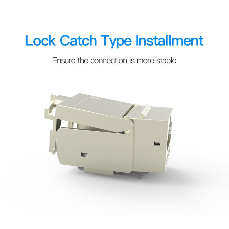 Đầu nối VENTION kết nối mạng CAT7 RJ45 thiết kế mạ vàng tiện dụng