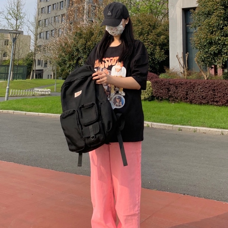 Áo thun Unisex Tay lỡ Travisscott can fly, áo phông nam nữ Tubee shop