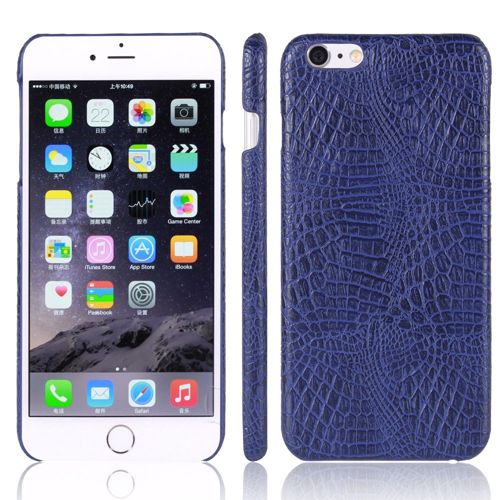 Ốp lưng da PU họa tiết da cá sấu cho iPhone 6 6s Plus