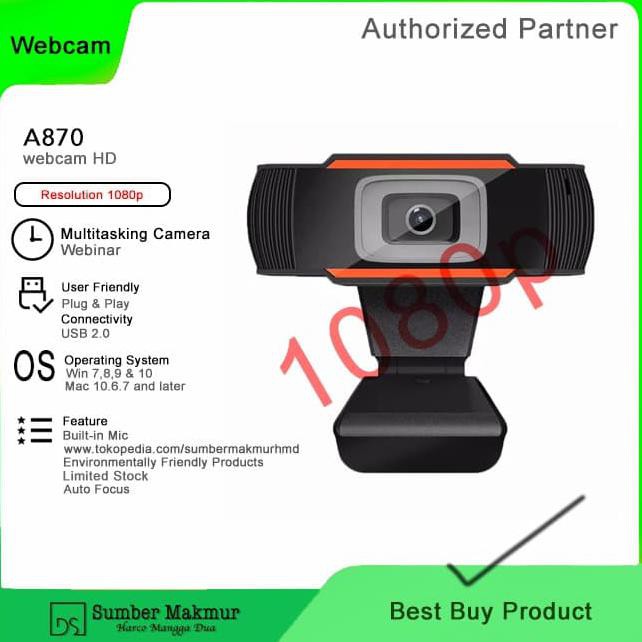 Webcam A870 / Phù Hợp Cho Wfh - 1080 Mã 1150