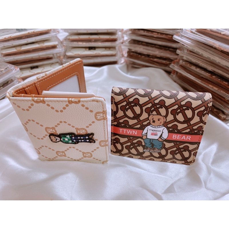 VÍ TTWN BEAR TT2236 CẦM TAY ĐỰNG THẺ CARD, MONEY THÁI LAN