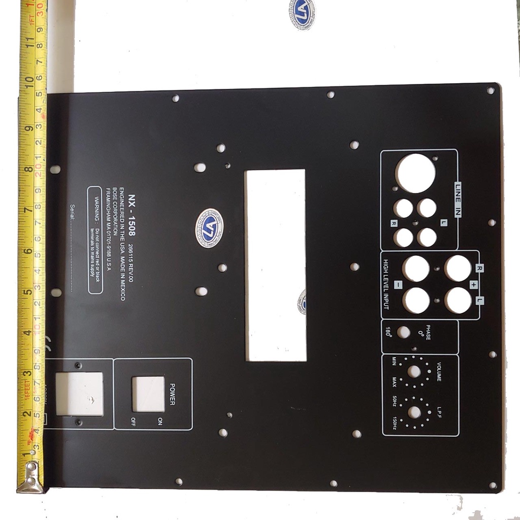 mặt sắt sub ráp loa 4 tấc 5 tấc ráp được 4 sò 25cm X 30cm