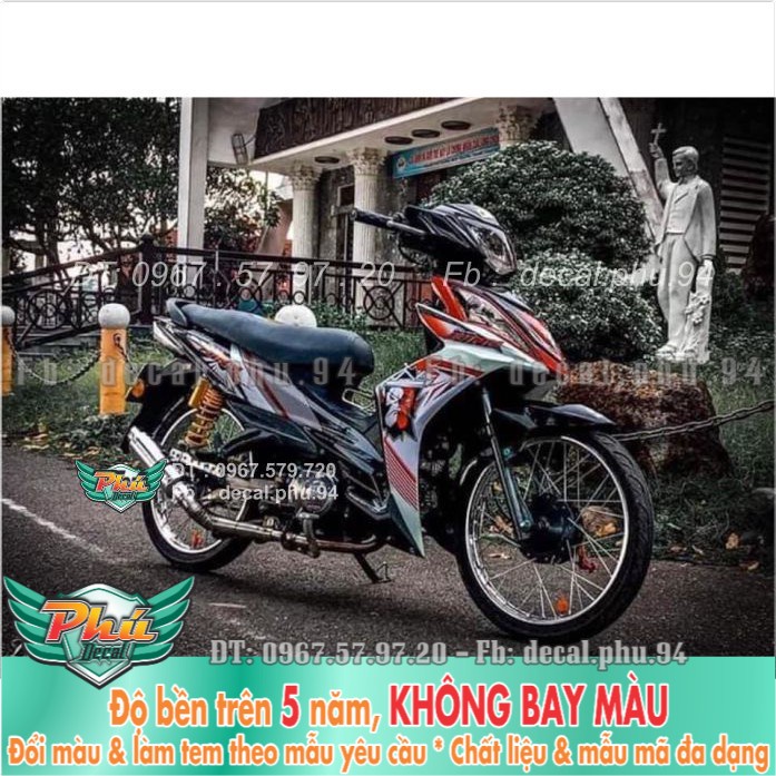 Tem rời Galaxy Kingdrang Trắng đỏ đen (X)  -1