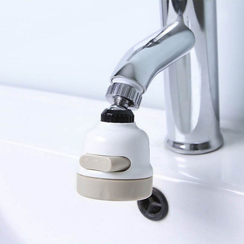 Đầu Vòi Nối Rửa Chén Bát Tăng Áp - 3 Chế Độ Phun - Xoay 360 - vòi nước lavabo tăng áp