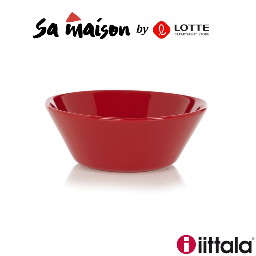 Bát sứ Teema Iittala màu đỏ D15cm