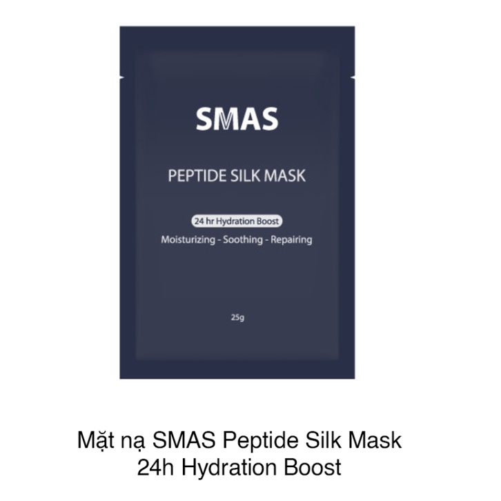 Mặt nạ SMAS Peptide Silk Mask phục hồi da Nhật Bản