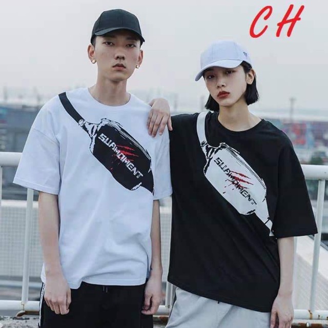 Áo in túi chéo C&H