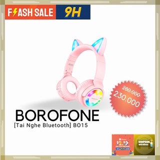 Tai nghe bluetooth chụp tai Mèo Borofone BO15