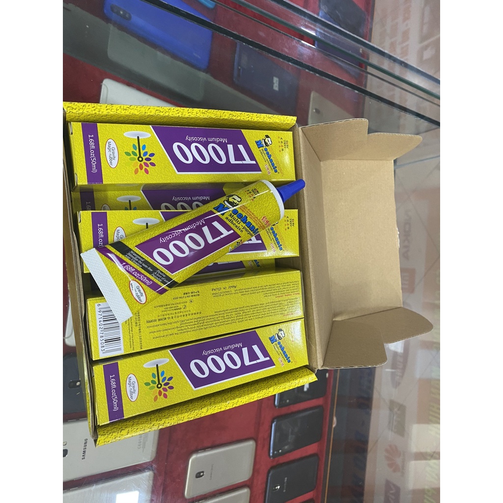 Keo E8000/T7000  50ml dán kính điện thoại