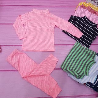 Bộ cotton len cổ 3 phân Bé trai, Bé Gái