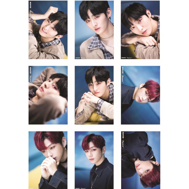 Lomo card 72 ảnh WANNA ONE Behind the scene Spring Breeze + Naver x Dispatch