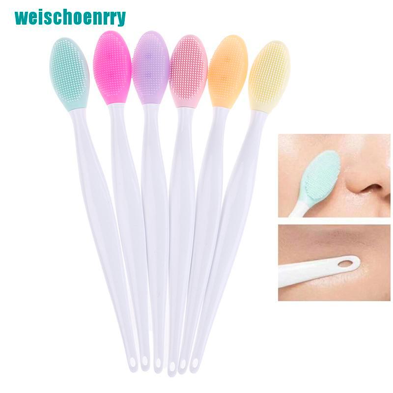 Rér●Cọ Silicone Cắt Tỉa Mụn Đầu Đen Làm Sạch Lỗ Chân Lông