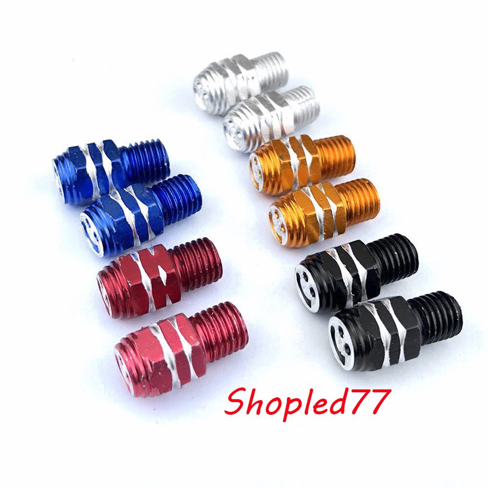 nút Ốc mặt cười chân gương các loại xe máy(giá 1 đôi)