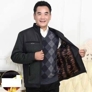 Áo khoác phao nam trung niên cao cấp