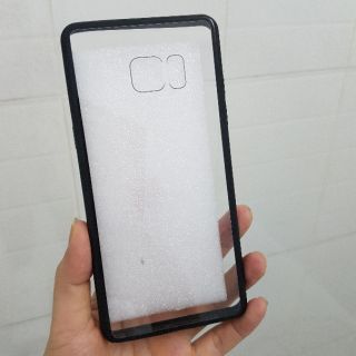 Ốp Samsung Note 7/ Note FE dẻo viền lưng trong suốt