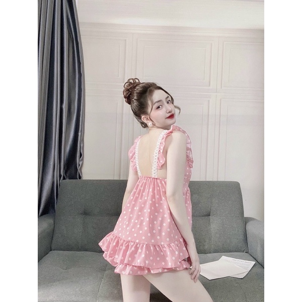 [SIÊU PHẨM]ĐỒ NỘ CỔ TIM VIỀN REN DỄ THƯƠNG LẮM LUÔN
