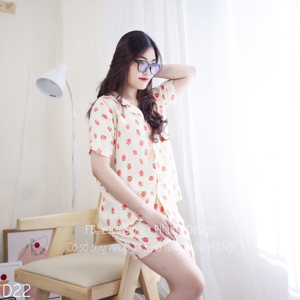 Đồ Bộ Đồ Ngủ Pijama Nữ Cao Cấp Thiết Kế Thanh Lịch Vải Đũi Mềm Mại Êm Ái Thoáng Mát | BigBuy360 - bigbuy360.vn
