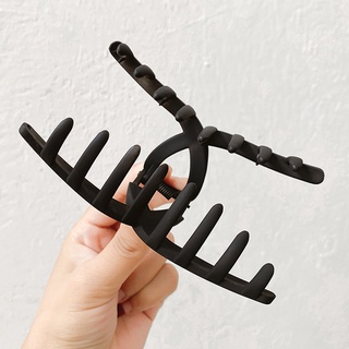 Kẹp Tóc Màu Đen Kiểu Hàn Quốc Dễ Phối Đồ