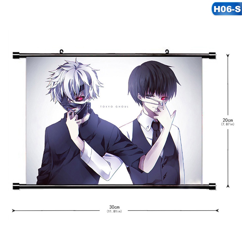 Poster treo tường họa tiết hoạt hình anime Nhật Bản Tokyo Ghoul Ken