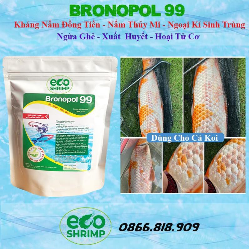 Kháng Nấm Diệt Ngoại Kí Sinh Ngừa Ghẻ Cá KOI , Ranchu, Cánh Cảnh Tôm Tép Gói 1 kg