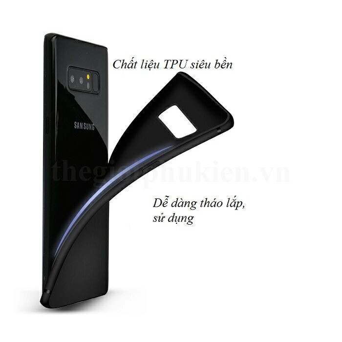 Ốp lưng dẻo Galaxy Note 8 hiệu Ou Case màu đen
