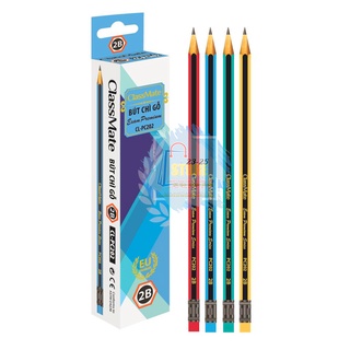 Bút Chì Gỗ Classmate 2B (Viết êm, nét mực đẹp)