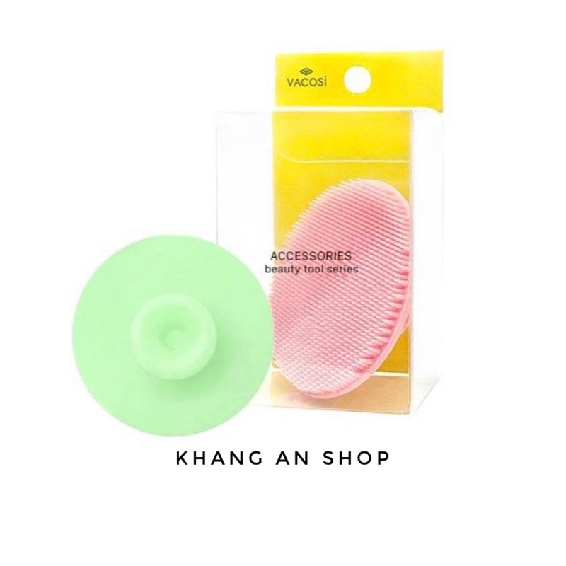 Miếng Mút Rửa Mặt Bằng Silicon Vacosi